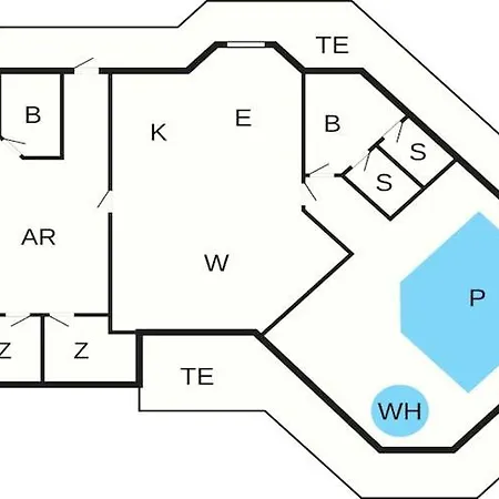 10 Person In Casa de Férias Hejls